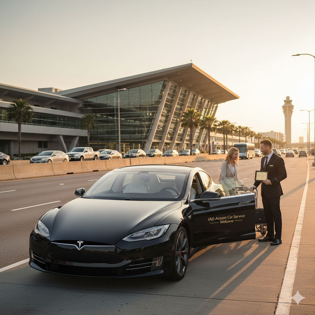 car service IAD airport