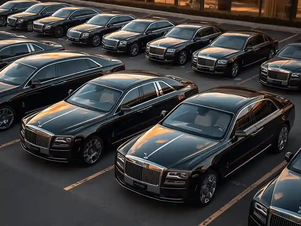 Luxurious Fleet sedan