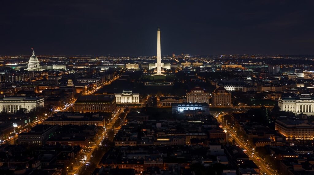night tour washington dc