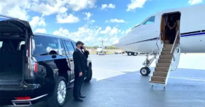 luxury airport SUV service