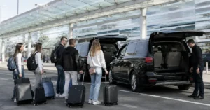 airport transportation for big groups​